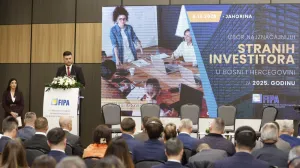 Agencija za unapređenje stranih investicija Bosne i Hercegovine (FIPA) organizirala je svečanu manifestaciju "Izbor najznačajnijeg stranog investitora u BiH za 2025. godinu",/
