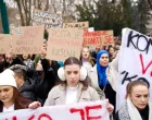 Protest studenata ispred zgrade Vlade KS/Damir Deljo