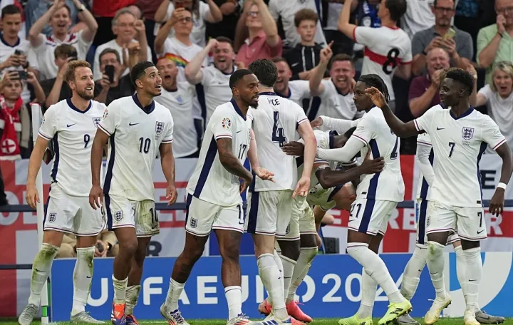 Fudbalska reprezentacija EngleskeDeclan RiceJude BellinghamIvan ToneyBukayo SakaHarry KaneEberechi Eze/Foto: 