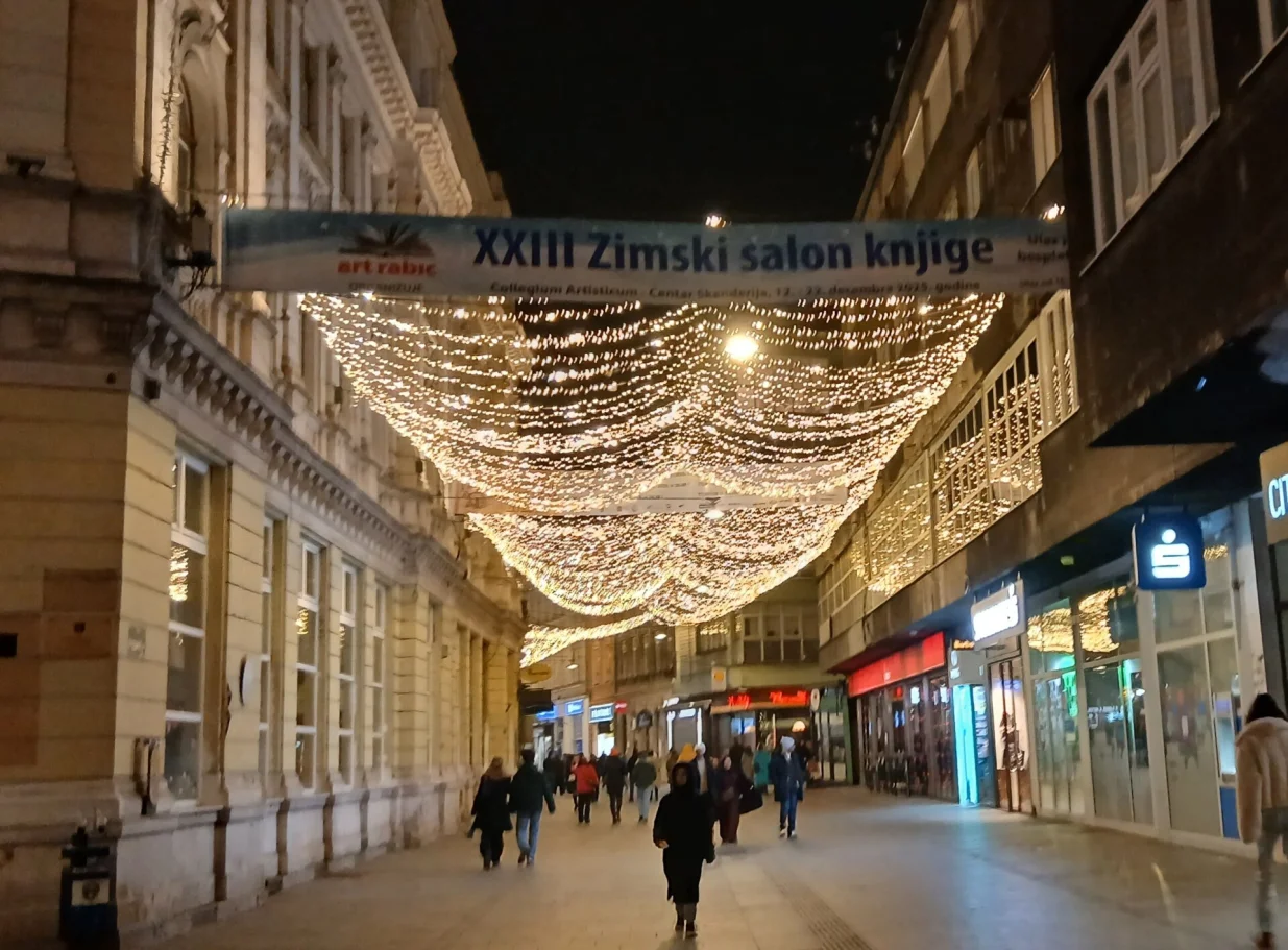 Praznično ukra&scaron;avanje Sarajeva/