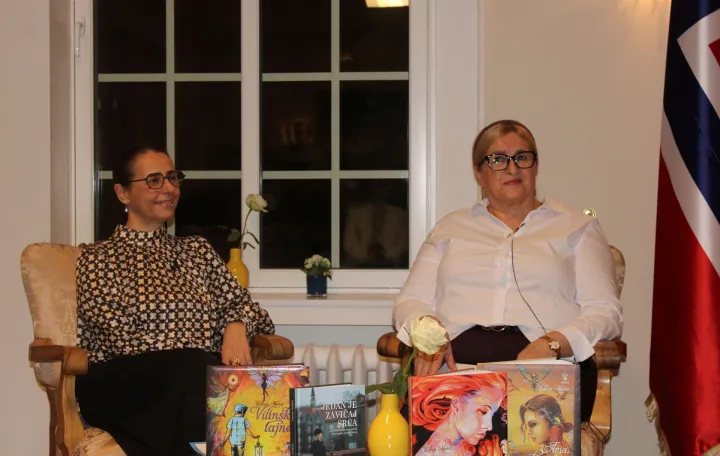 Promocija knjige za djecu "Vilinske tajne" autorice Edhije Mahić u Ambasadi BiH u Oslu/Fahro Konjhodžić