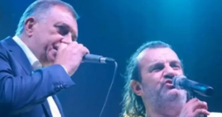 Milorad Dodik i Aca Lukas/