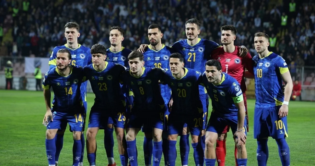 Fudbalska reprezentacija BiH (FOTO: N/FSBiH)/Foto: 
