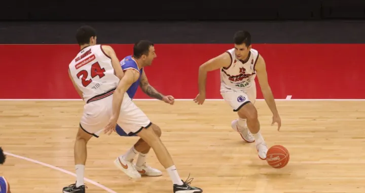 Detalj sa utakmice OKK Sloboda - KK Mornar Bar (Sport1)/Foto: 