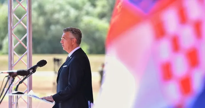 Andrej Plenković u Kninu/Anadolija/