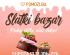 Udruženje Pomozi.ba organizuje Slatki bazar u SCC-u//