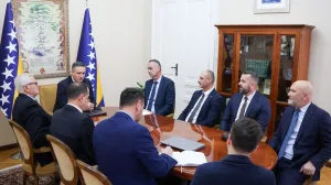 Bećirović sa članovima GV Mostara/Predsjedništvo BiH/