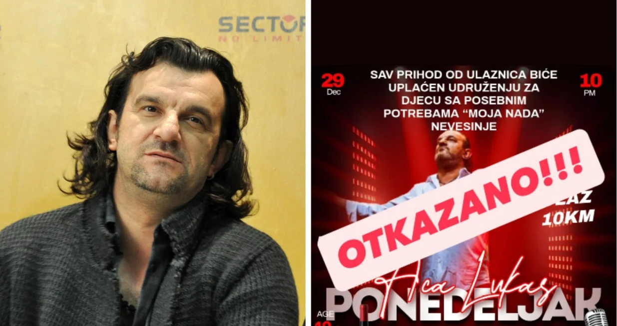 Aci Lukasu otkazan još jedan koncert u RS-u//