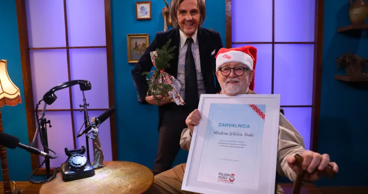 Oslobođenje dodijelilo zahvalnicu Mladenu Jeličiću Troki/Oslobođenje 