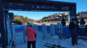 bjelašnica skijaši, malo snijega/Tanja Cerić