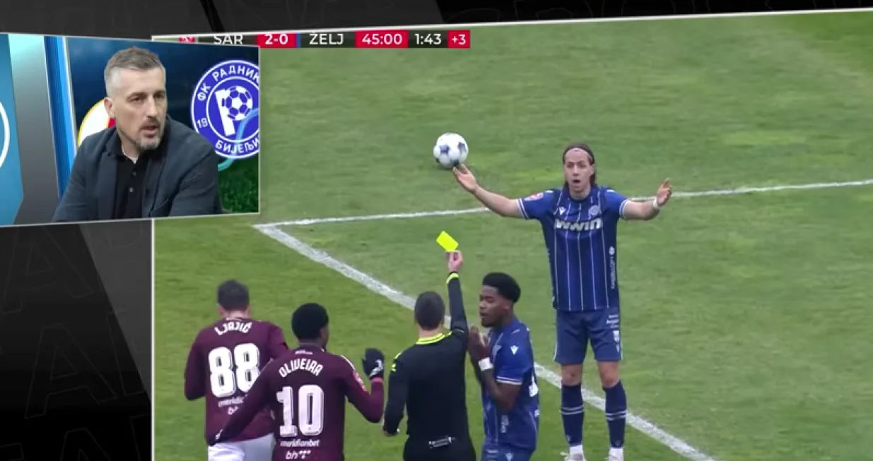 Kaljanac o suđenju na derbiju/Foto: 