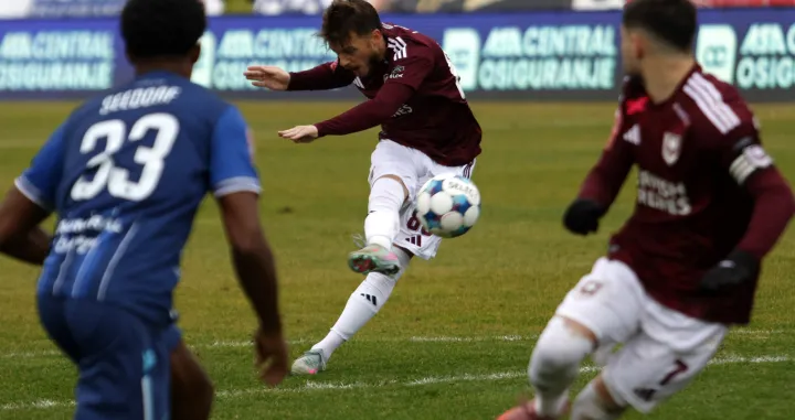 Derbi na Koševu - Sarajevo v Željezničar - 07.12.2025. (FOTO: Sanel Konjhodžić - Sport1.ba)/Foto: 