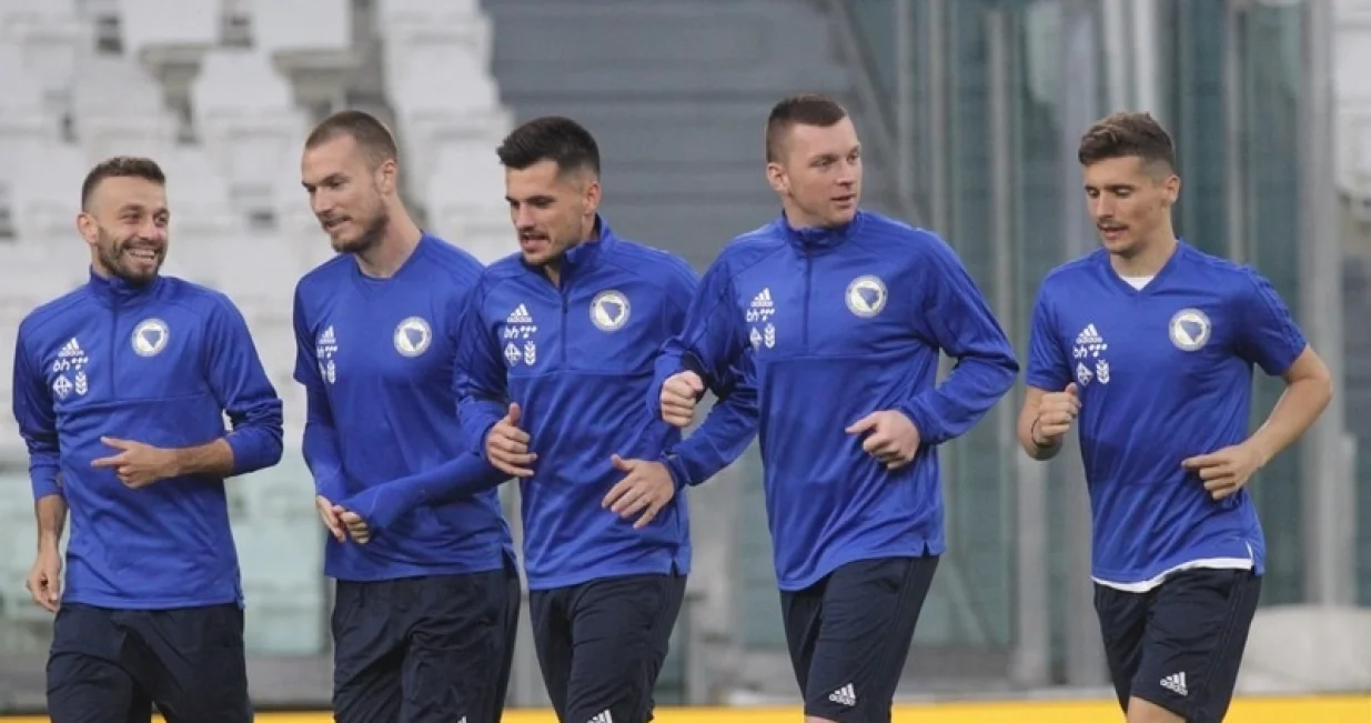 Toni Šunjić, Goran Zakarić, Haris Duljević, Gojko Cimirot, Elvis Sarić/Foto: 