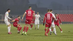 Detalj sa utakmice Sloga - Velež (FOTO: Rade Šešlak/Sport i mladi)/Foto: 