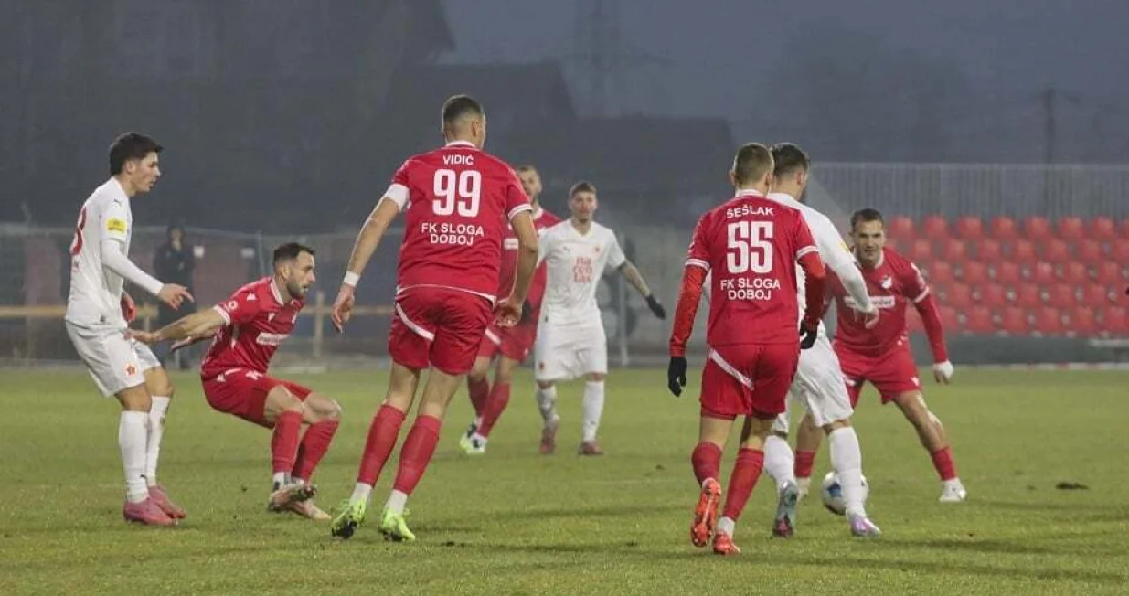 Detalj sa utakmice Sloga - Velež (FOTO: Rade &Scaron;e&scaron;lak/Sport i mladi)/Foto: 