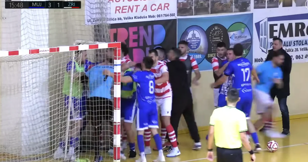 MNK Mujo Hrnjica - HFC Zrinjski tuča/Foto: 