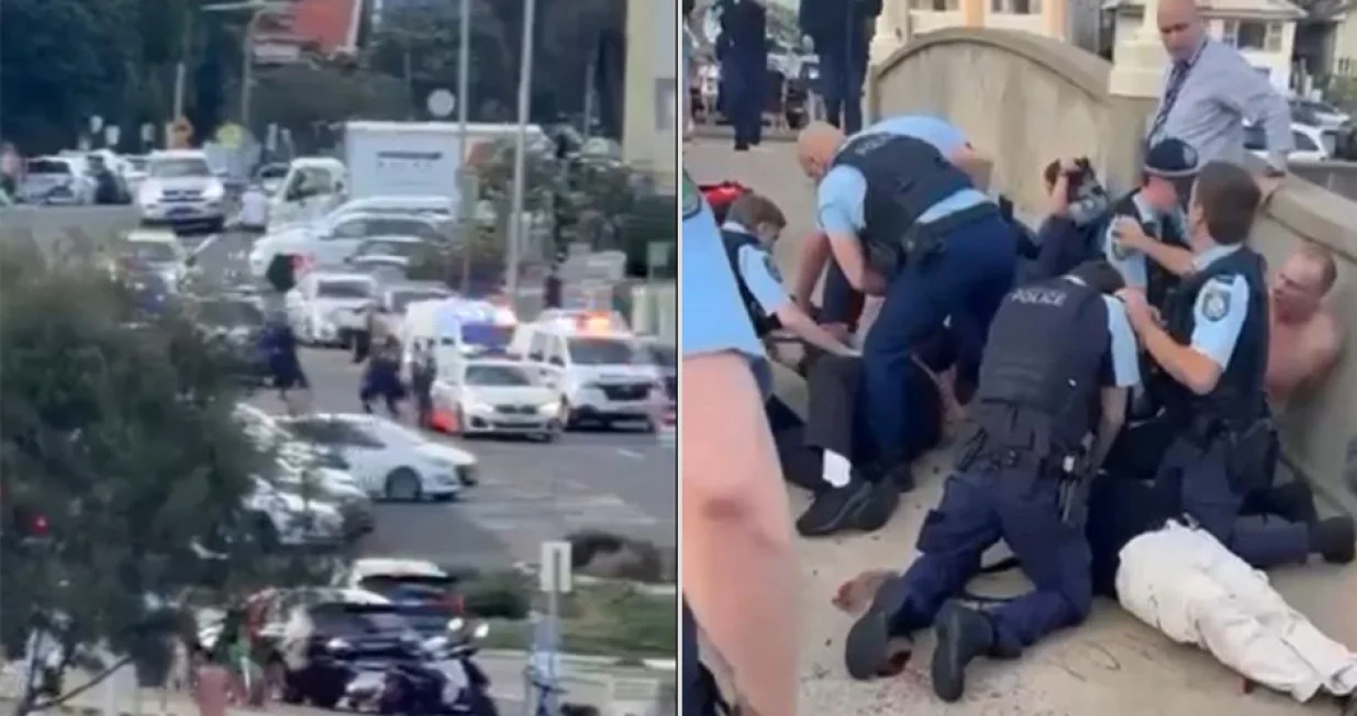 australija pucnjava na plaži, ima mrtvih Bondi beach, Sydney, Australia/Screenshot