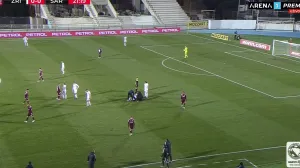 Povreda Jakovljevića protiv Sarajeva (FOTO: Screenshot/Arenasport)/Foto: 