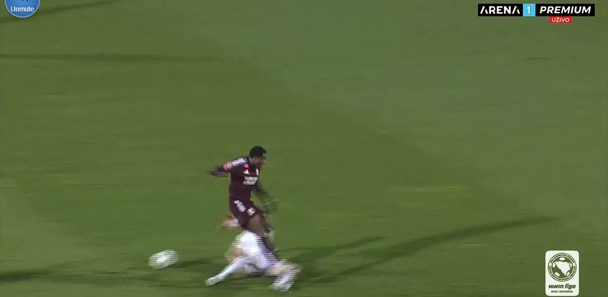 Povreda Jakovljevića protiv Sarajeva (FOTO: Screenshot/Arenasport)/Foto: 