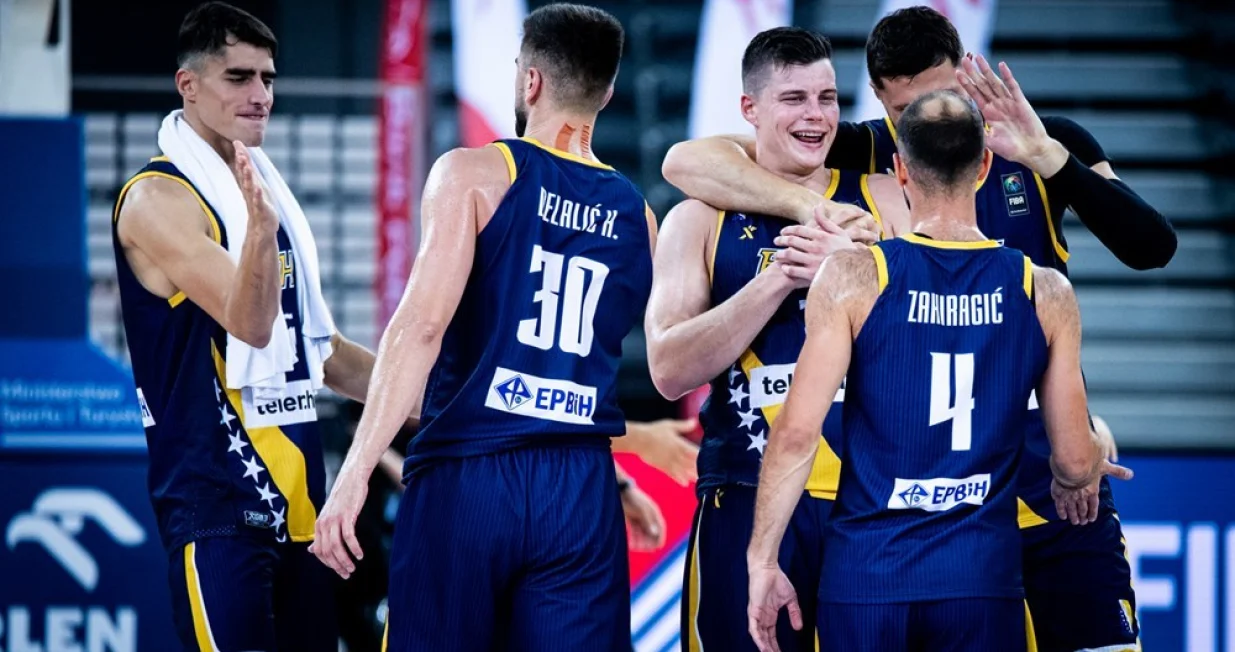 Haris Delalić, Adi Zahiragić, Luka Garza, Amar Alibegović /Foto: 