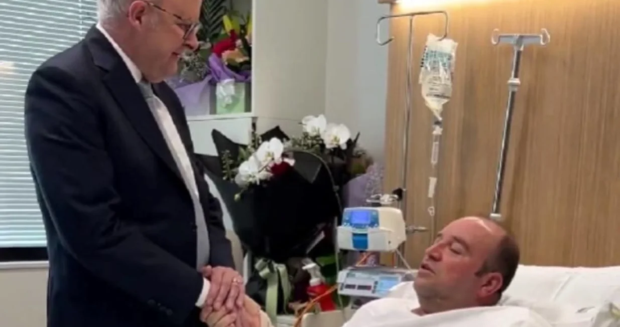 Ahmed al-Ahmed u bolnici/Printscreen/X.com//