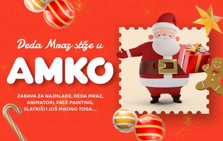 Čarolija praznika u Amko marketima/