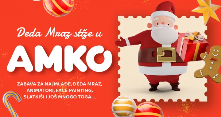 Čarolija praznika u Amko marketima/