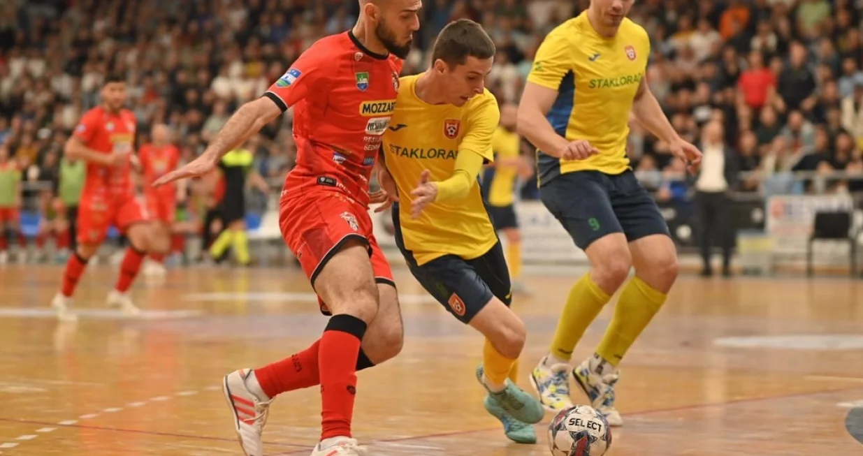 Samir Gosto i Srđan ĆatićMNK Bubamara - FC Mostar SG/Foto: 