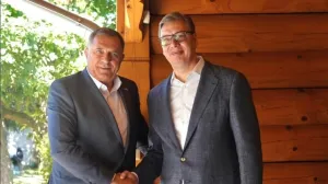 Aleksandar Vučić i Milorad Dodik/Instagram