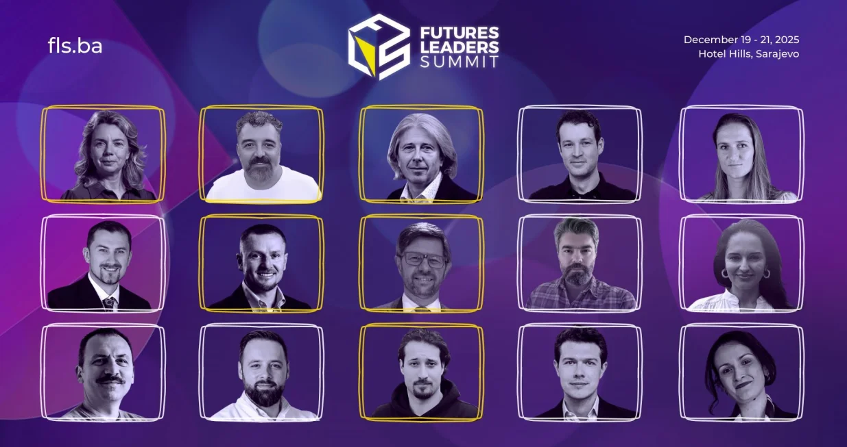 U Sarajevo stižu svjetski naučnici porijeklom iz BiH Najveća konferencija za mlade na zapadnom Balkanu - Futures Leaders Summit (FLS) u organizaciji Fondacije budućnosti u BiH (BH Futures Foundation), bit će upriličena od 19. do 21. decembra u Sarajevu (hotel Hills)./