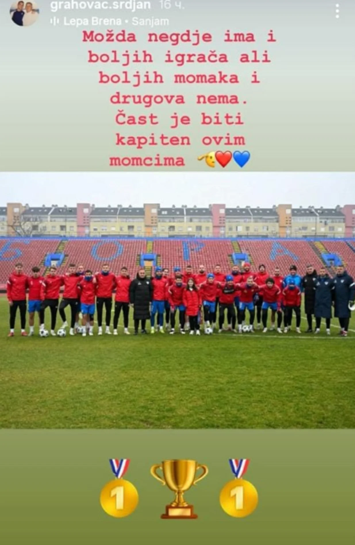 Srđan Grahovac (FOTO: FK Borac)/Foto: 