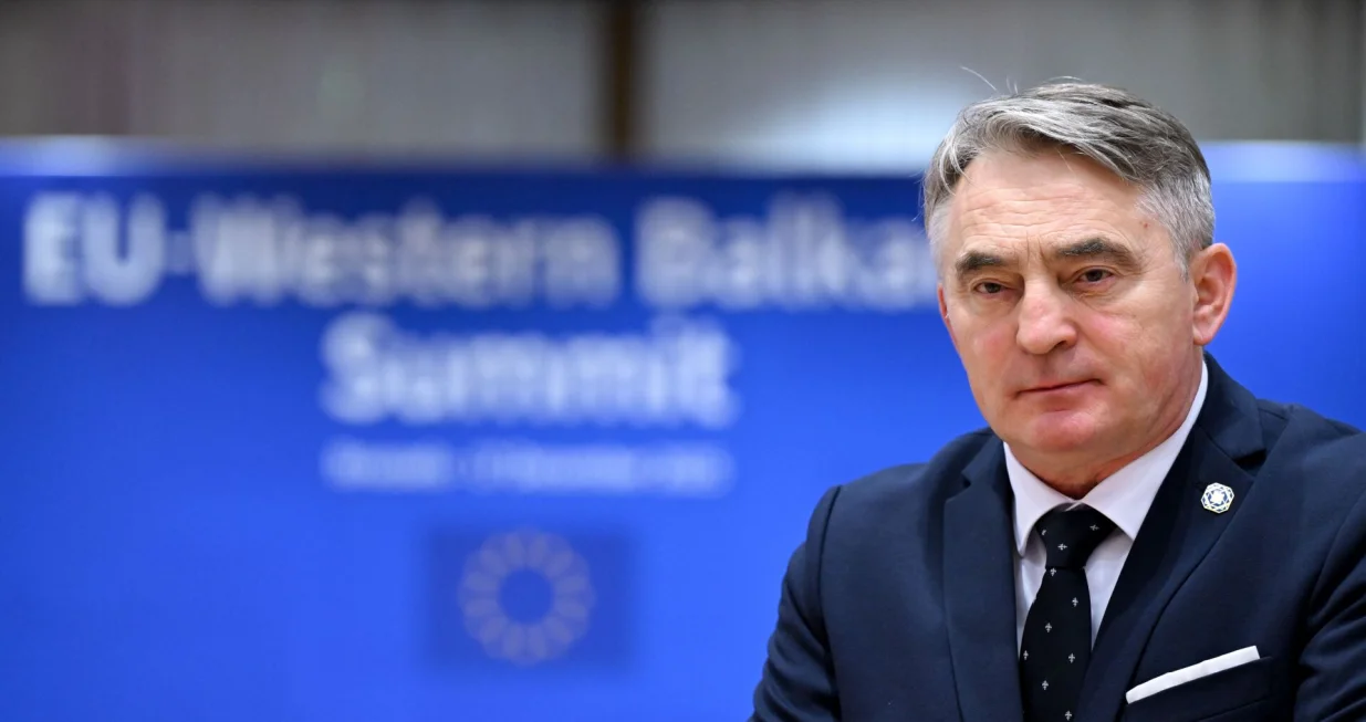 Željko Kom&scaron;ić na Samitu EU - Zapadni Balkan u Brisleu//