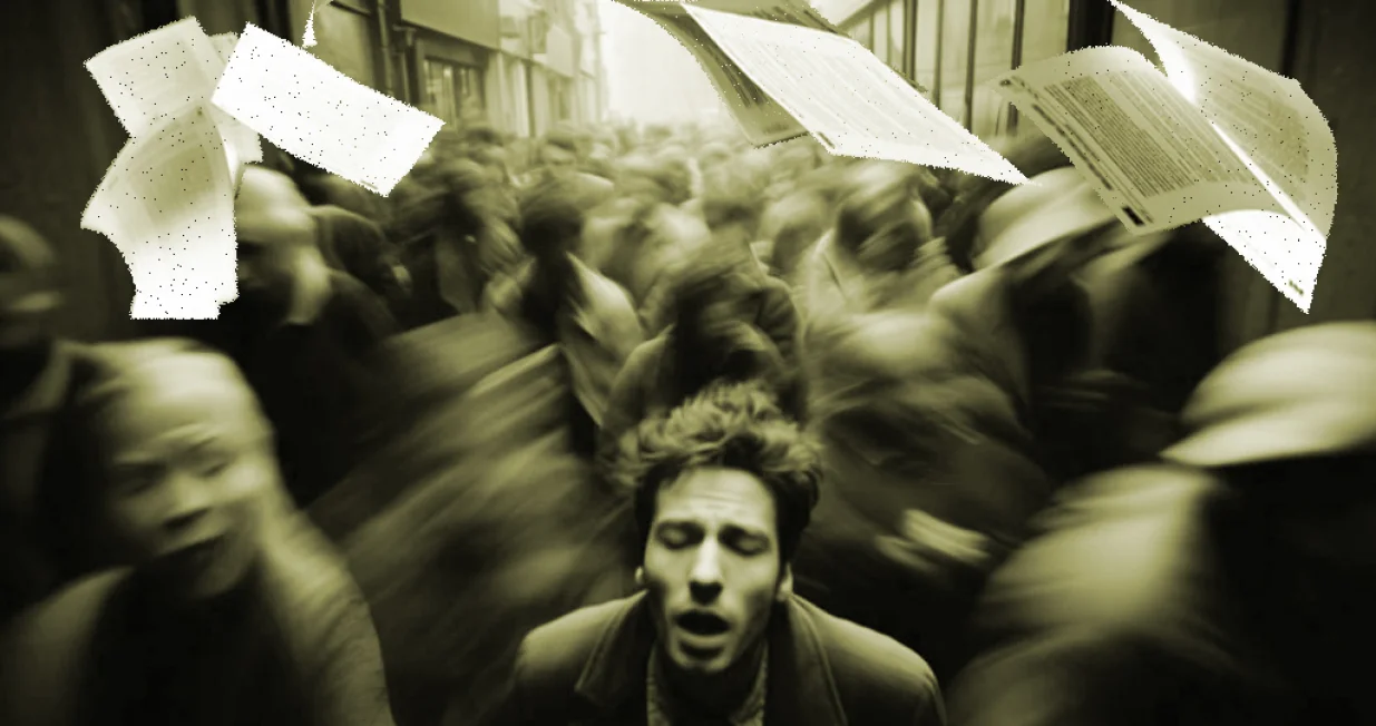 Vizual za kolumnu, Eldina Zolj Balenović, ljudi, građani, izgubljenost/Benjamin Krnić