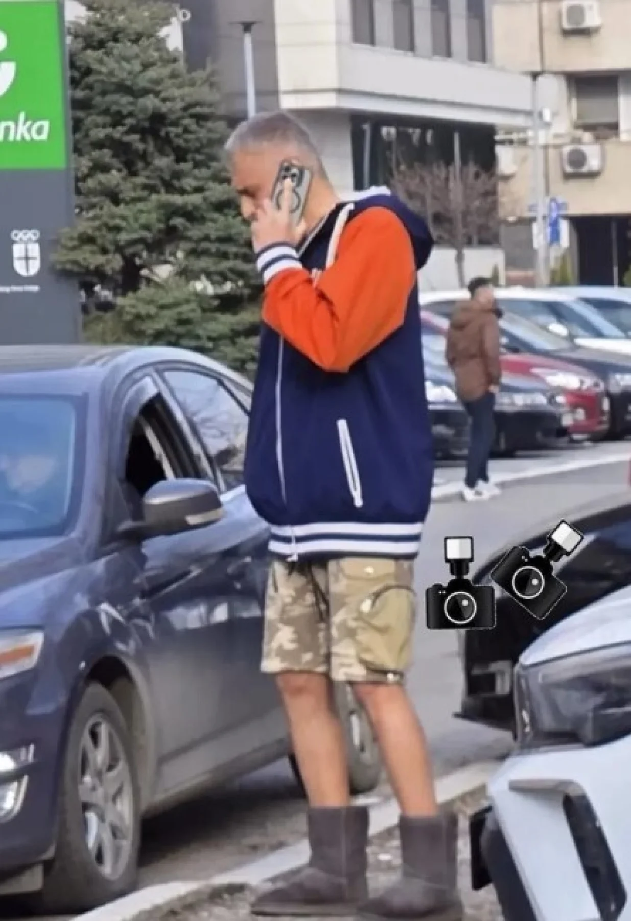 Čedo Jovanović, ženske čizme, AI fotka?/Prtsc