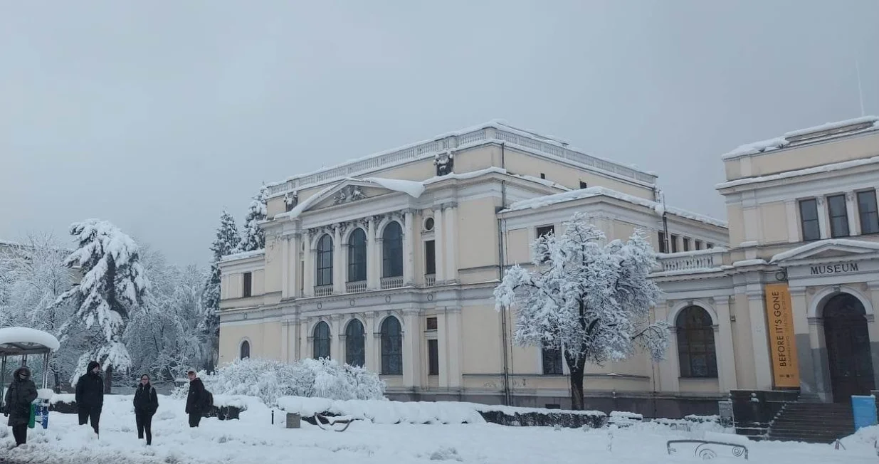 snijeg sarajevo pje&scaron;aci/Lejla Sofradžija