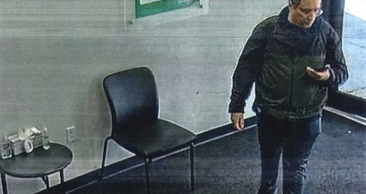 Claudio Neves Valente, suspect in the Brown University shooting in Providence, Rhode Island, picks up a vehicle at an Alamo Rent a Car on November 17, 2025 in this frame grab from CCTV released in an affidavit by the Providence Police on December 18, 2025. Providence Police/Handout via REUTERS ATTENTION EDITORS - THIS IMAGE WAS PROVIDED BY A THIRD PARTY  TPX IMAGES OF THE DAY/Providence Police