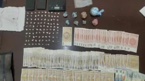 Oduzeta droga, vaga i novac/MUP KS//