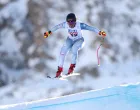Alpine Skiing - FIS Alpine Ski World Cup - Women's Downhill Training - Val d'Isere, France - December 19, 2025 Bosnia and Herzegovina's Elvedina Muzaferija in action during the Women's downhill training REUTERS/Christian Hartmann/Foto: Christian Hartmann