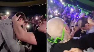 Desingerica šiša mladića iz publike/Desingerica