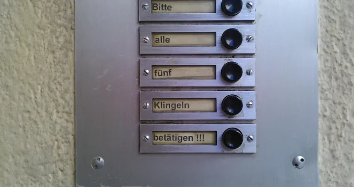 U Njemačkoj se ba&scaron; mora paziti kada se zvoni kom&scaron;ijama/Christoph Meinersmann