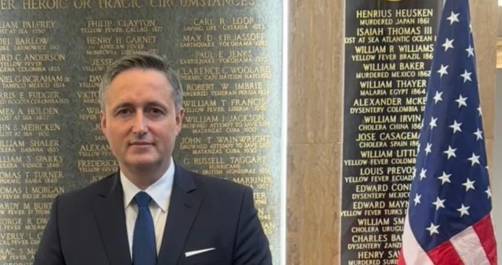 Denis Bećirović u State Departmentu u Washingtonu//