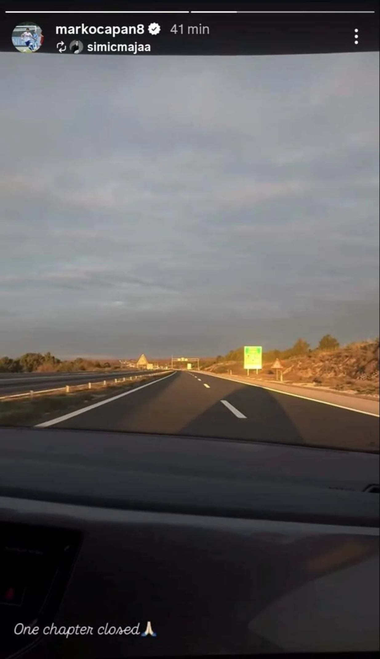 Story Capana (FOTO: Screenshot/Instagram)/Foto: 