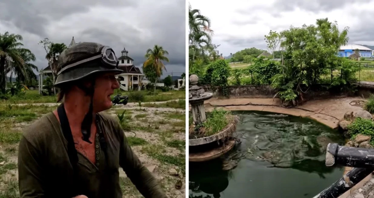 BRITANSKI YouTuber i urbani istraživač Sean King doživio je &scaron;ok života kada je u napu&scaron;tenom zoolo&scaron;kom vrtu na Tajlandu/Screenshot