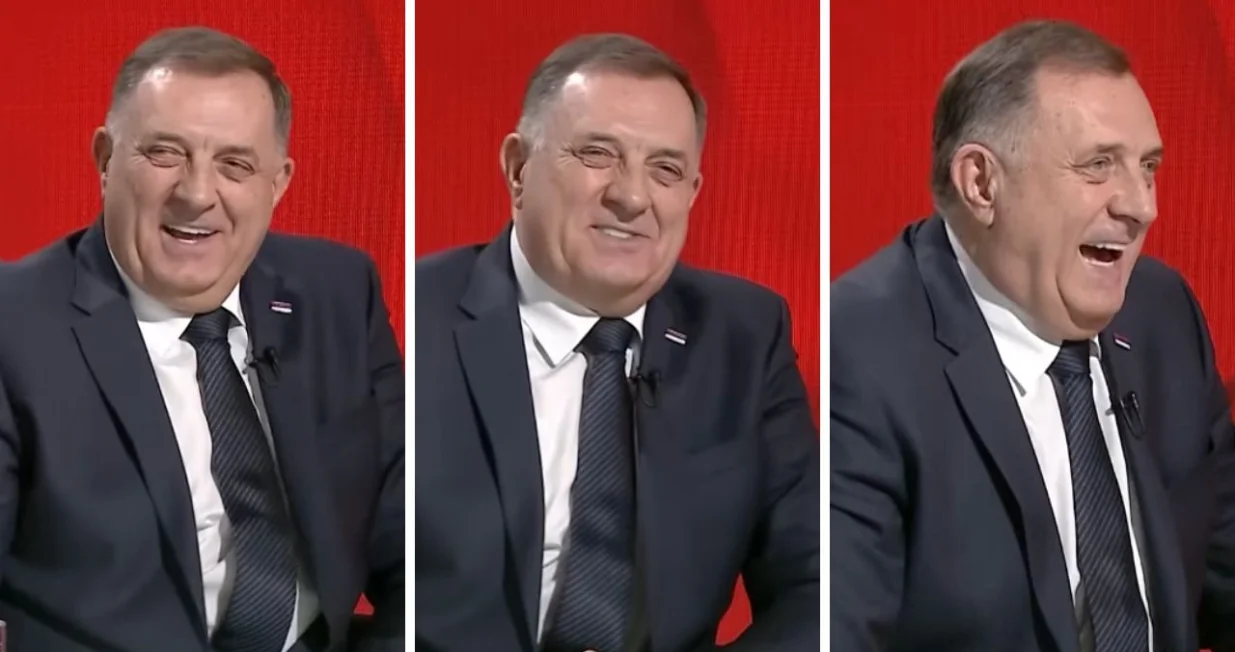 Dodik "crče" od smijeha/Atv