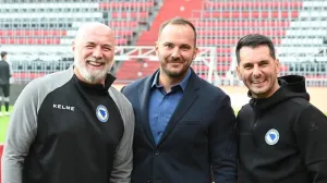 Sergej Barbarez, Vico Zeljković i Emir Spahić/Foto: 