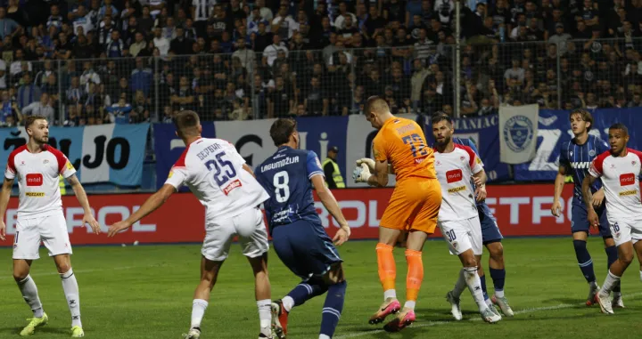 Željezničar - Borac/Foto: 