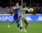 epa09566984 Genoa's forward Felipe Caicedo in action during the Italian Serie A soccer match between Empoli FC vs Genoa at Carlo Castellani Stadium in Empoli, Italy, 05 November 2021. EPA/CLAUDIO GIOVANNINI/Foto: Claudio Giovannini