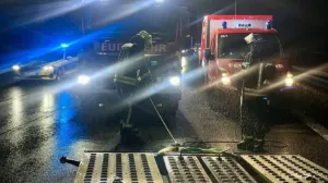 Saobraćajna nesreća, snijeg, Austrija, policija, vatrogasci/Ff Nittendorf