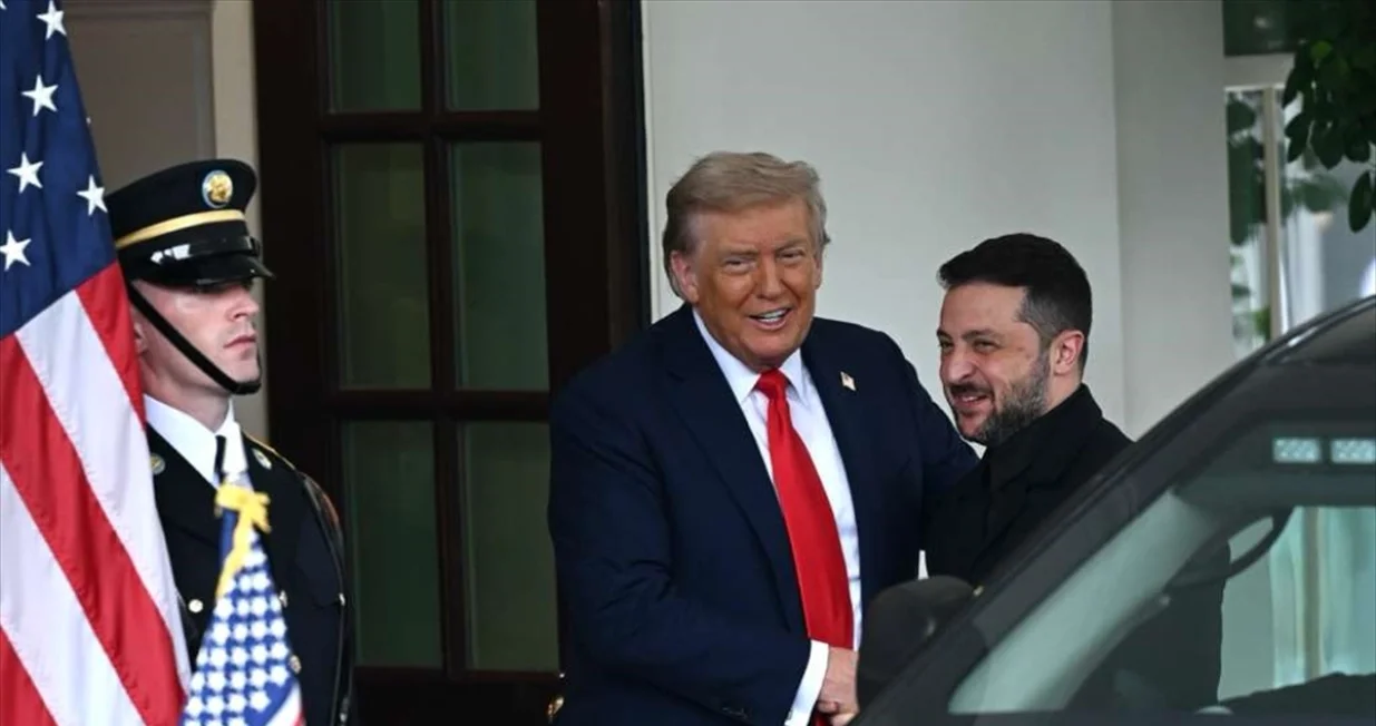 Američki predsjednik Donald Trump dočekao je ukrajinskog predsjednik Volodimira Zelenskog u Bijeloj kući; 18.8.2025./Fatih Aktaş