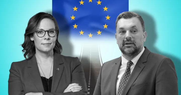 Maria Malmer Stenegard i Elmedin Konaković/Benjamin Krnić